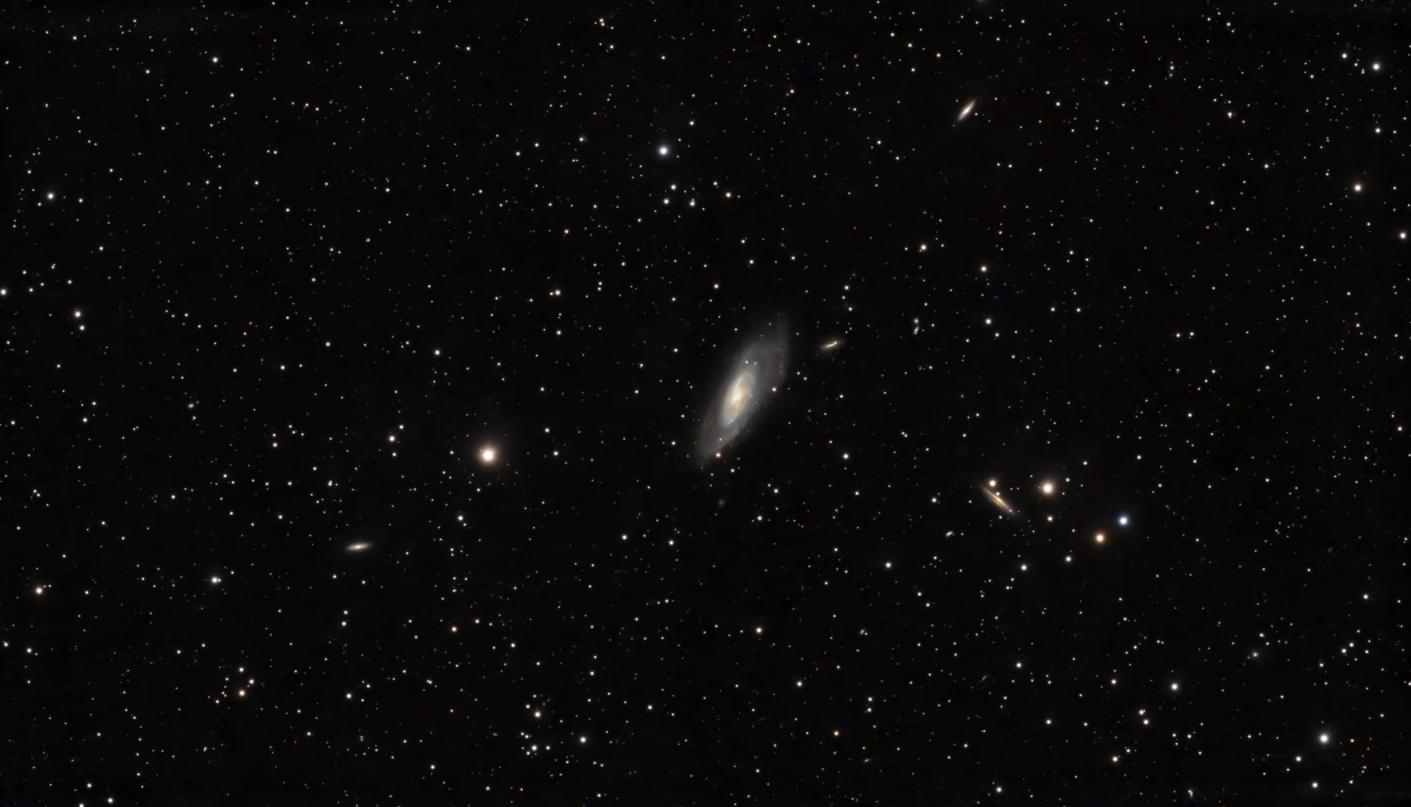 Astrophotography Insights: 15 Hours on M106 and Its Companions
