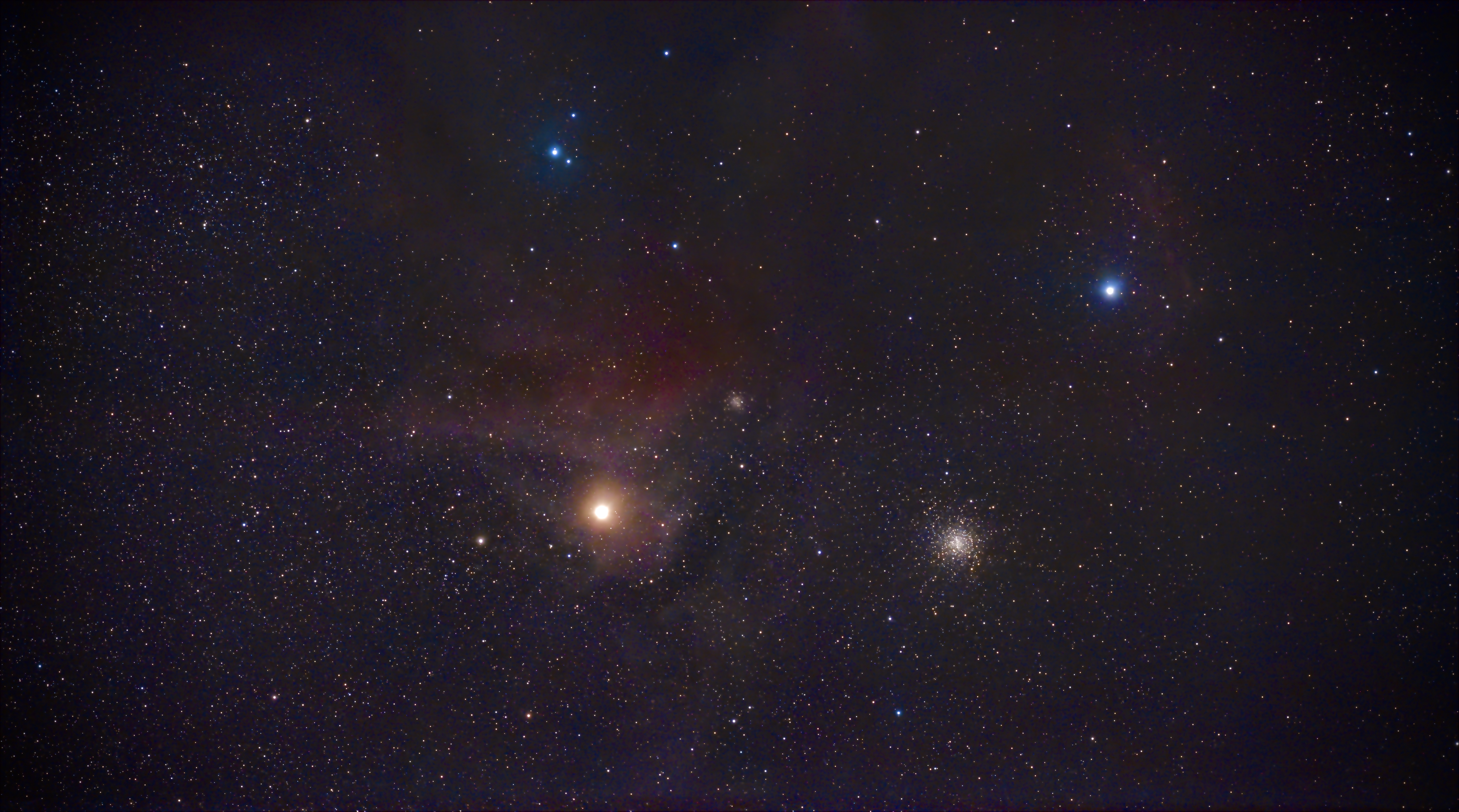 Rho Ophiuchi Cloud Complex, Captured with the DWARF 3