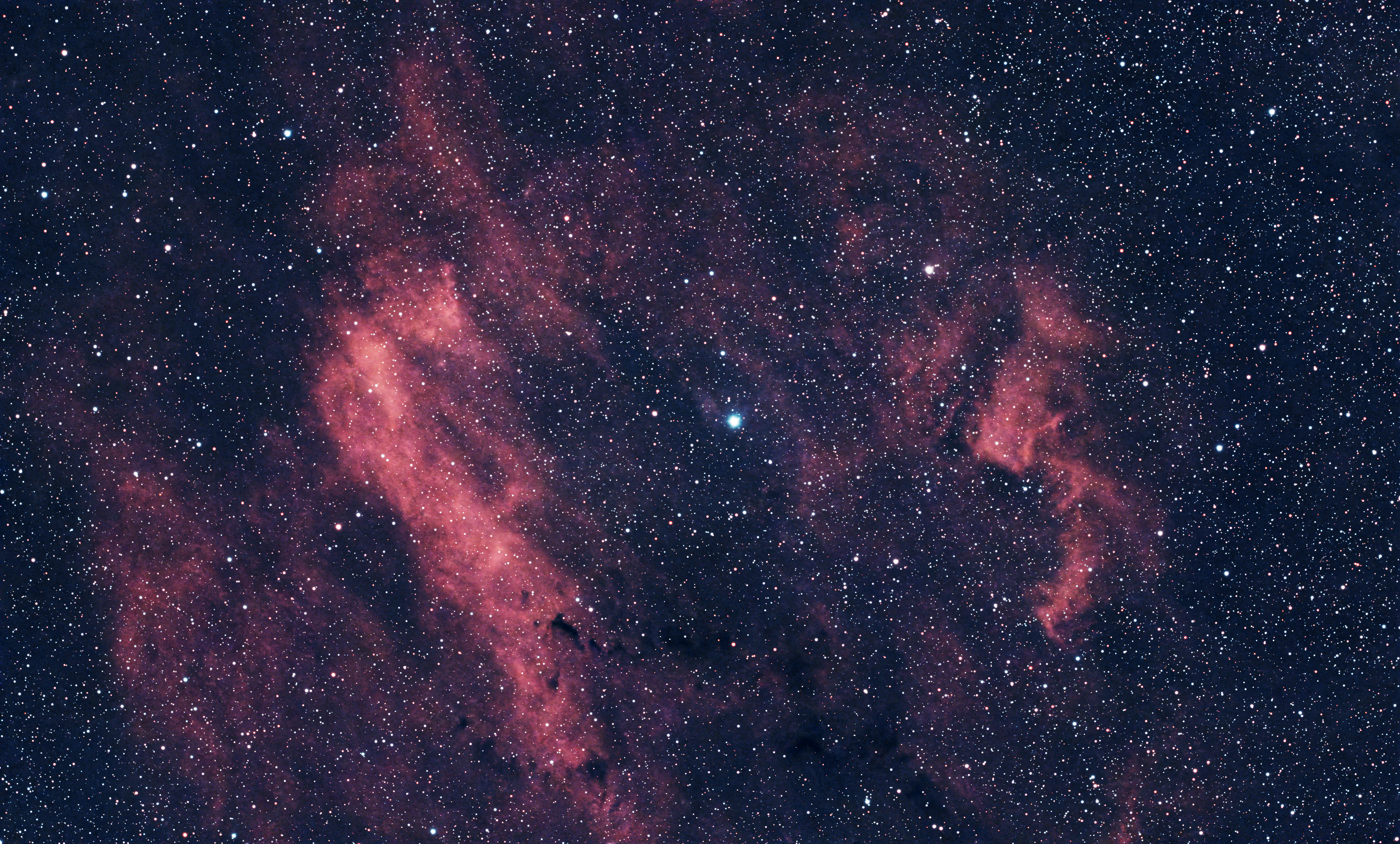 The Clamshell Nebula (Sh2-119): Six Hours on a Runaway Star’s Old Neighborhood