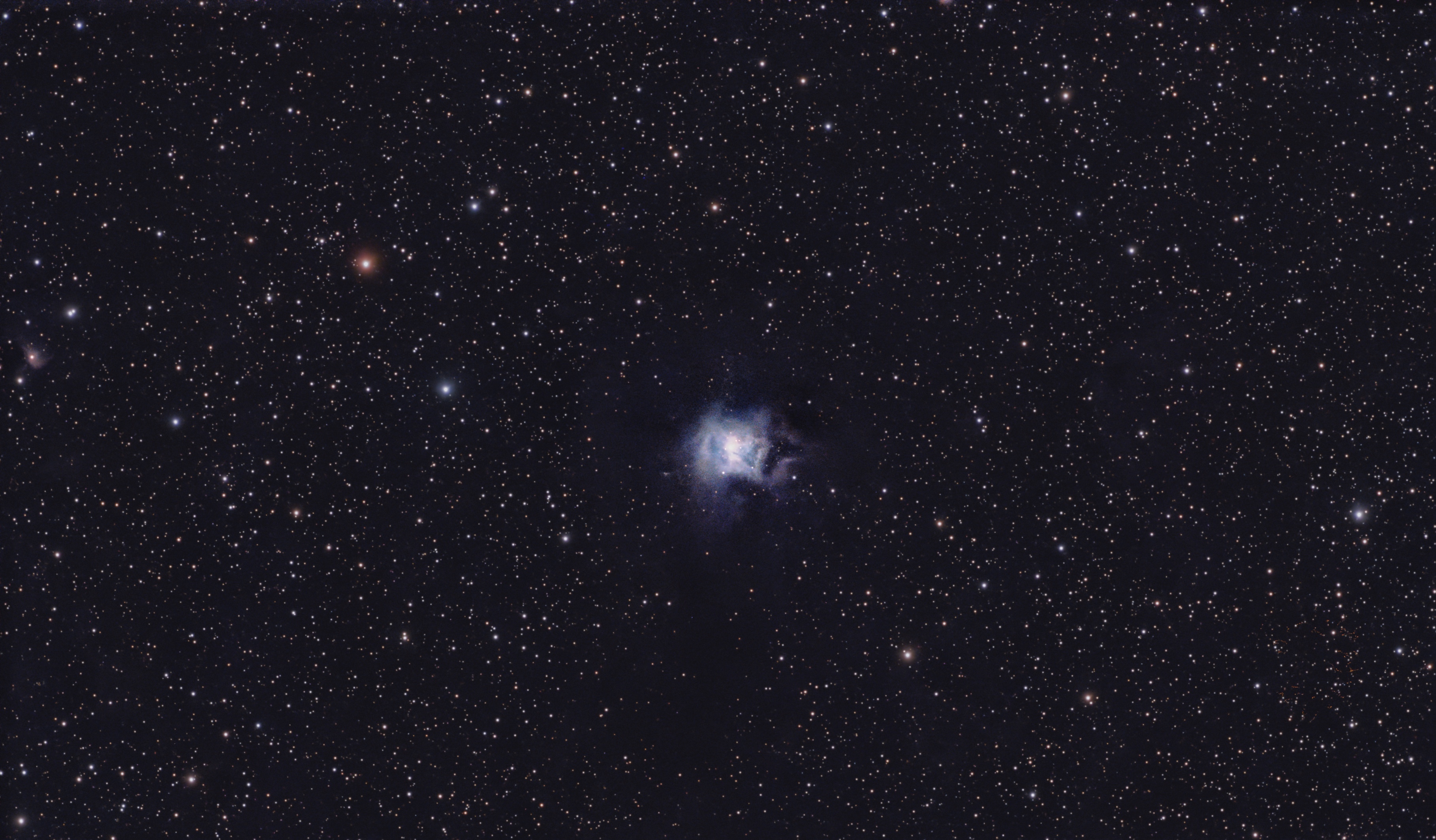 Iris Nebula NGC 7023: Six Hours of Blue Light With No Duo-Band Shortcut Available